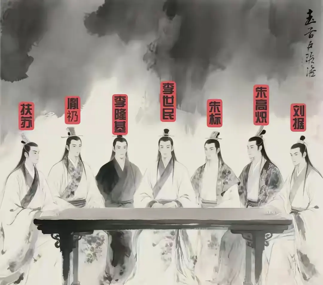 中国242个太子，按权势能上桌的只有这7个