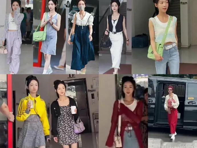 李梦和吴谨言的私服穿搭丑的一斤八两……吴谨言的穿搭,1斤;李梦的穿搭,8两…