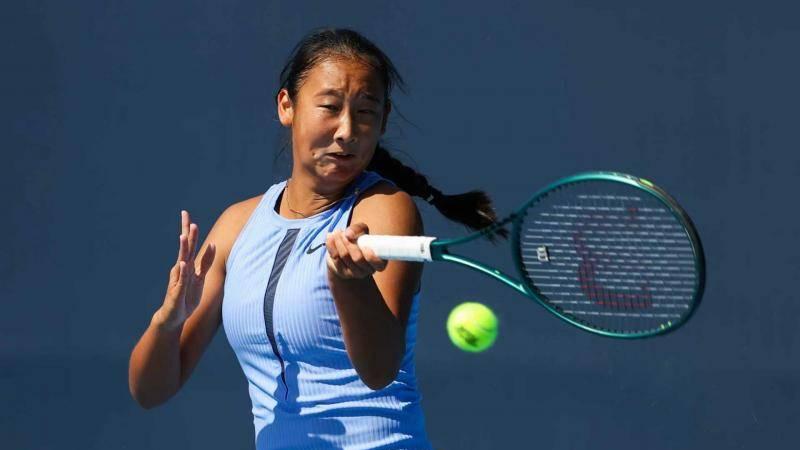 2-1逆转进八强! 中国女网17岁1米80小花蜕变: 追赶郑钦文王欣瑜?