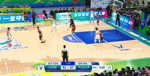 前有王证4分钟11分后有张旭6分钟11分CBA俱乐部杯山东高速大胜浙江获得季