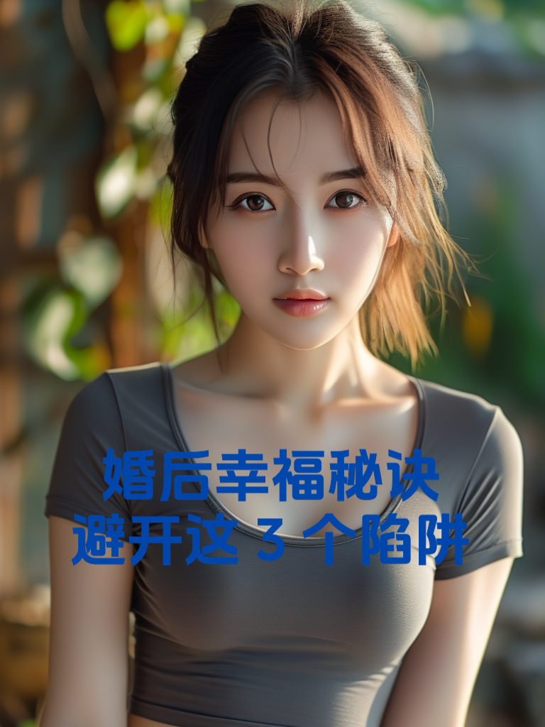 婚后幸福秘诀，避开这3个陷阱