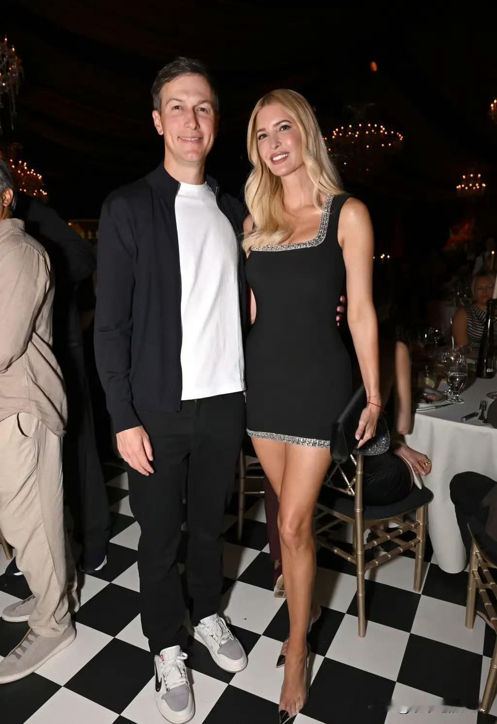 哇塞！快看！快看，Ivanka和Kushner上周六晚出席AmericanE