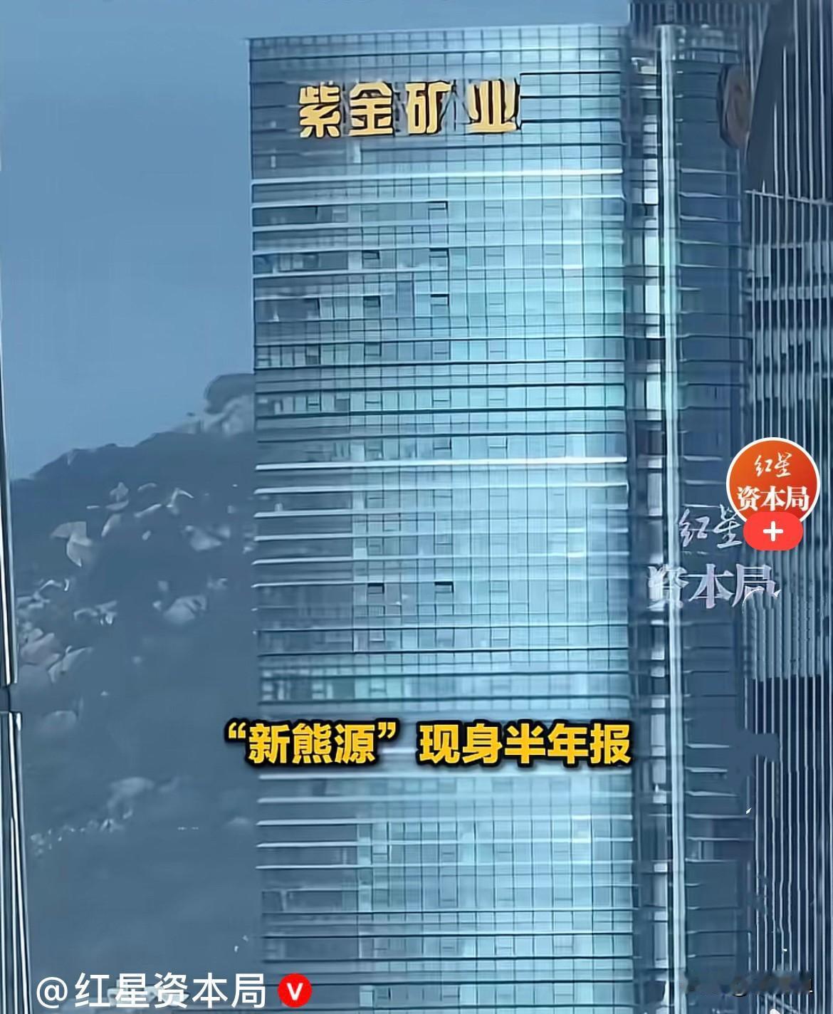 新熊源？近日，矿业龙头紫金矿业的2026半年报火出圈，不是因为业绩，而是报告里
