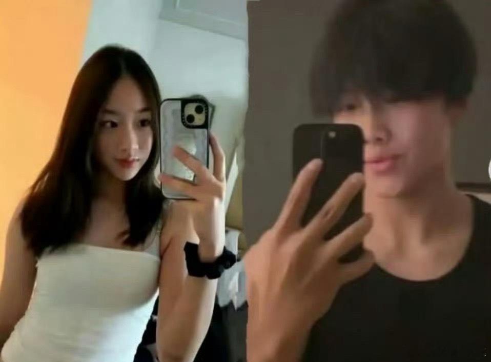 neinei疑似恋爱对象正脸公开吴尊15岁女儿,近日和一个男孩互相艾特,男孩还