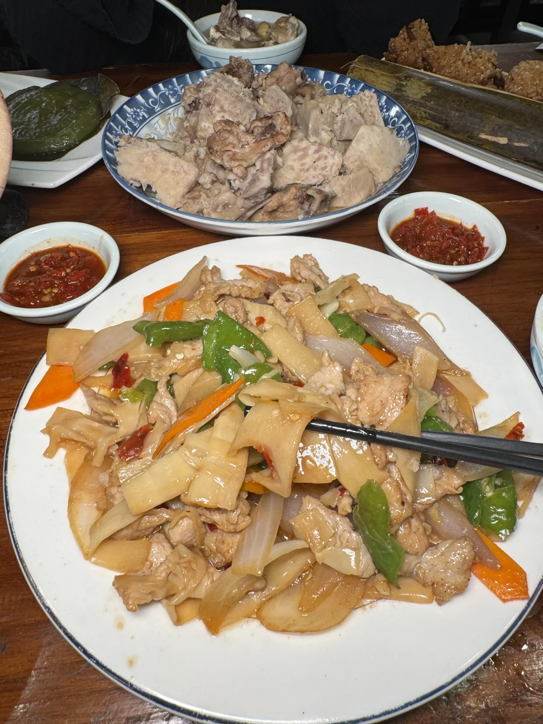 兴坪古镇！！这家的小炒太好吃了吧！