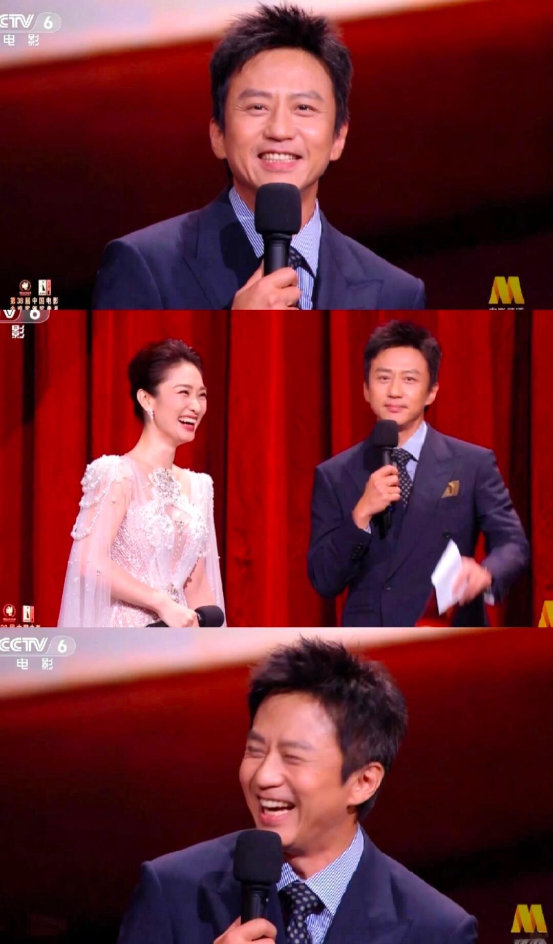 金鸡奖颁奖礼上，女搭档想要“坑”邓超一把：“台下这么多提名最佳女主角的，你心里的