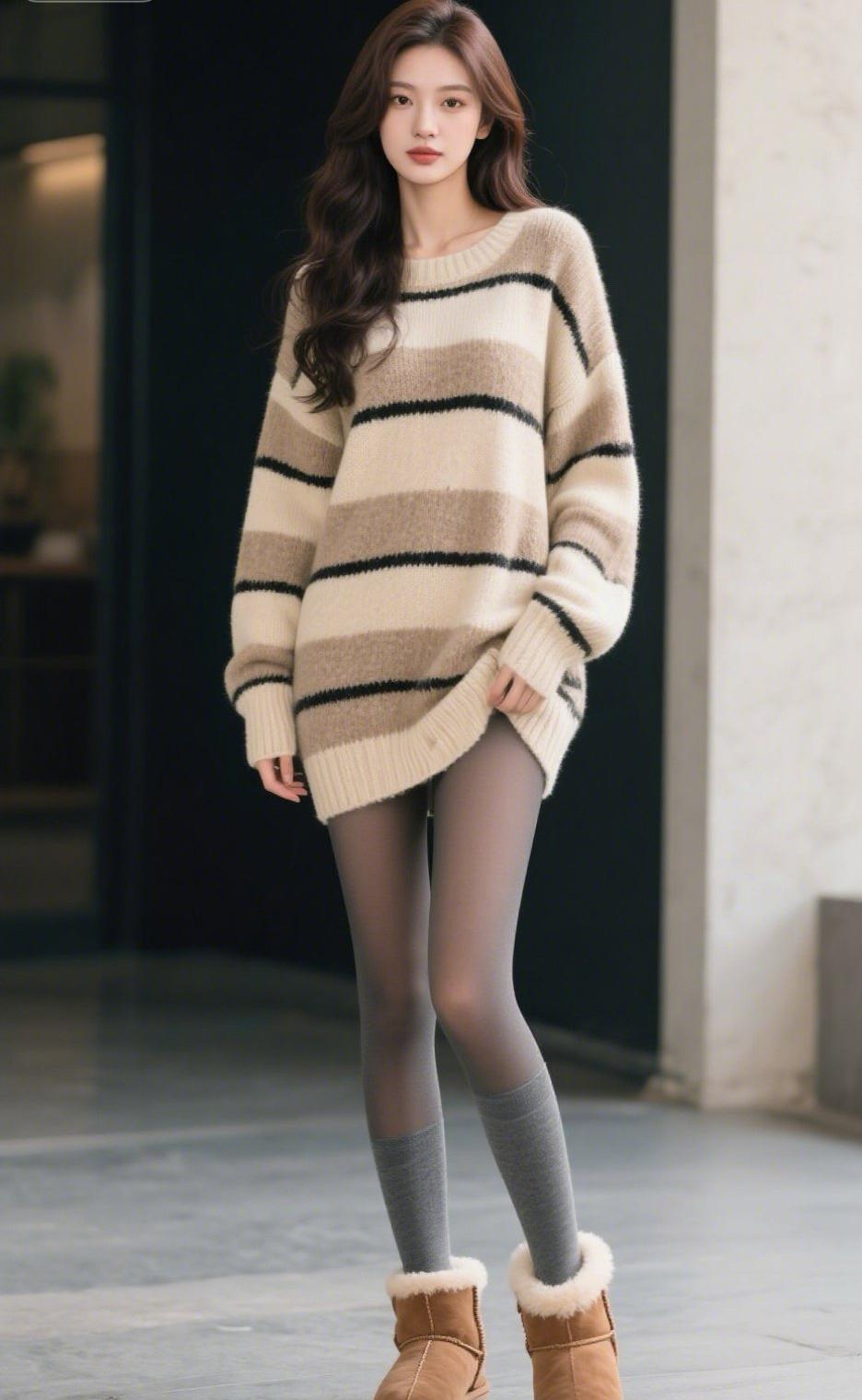 都是女人，谁还没有一条黑色丝袜呀…