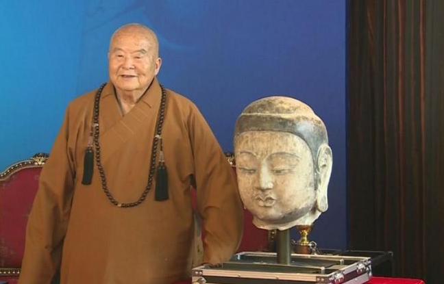 “我可以将佛首归还给大陆，但是有一个条件，大陆必须答应！”2014年，台湾星云大