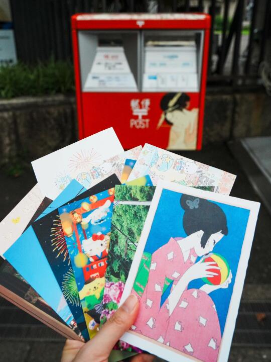 在日本，把「此刻」寄出