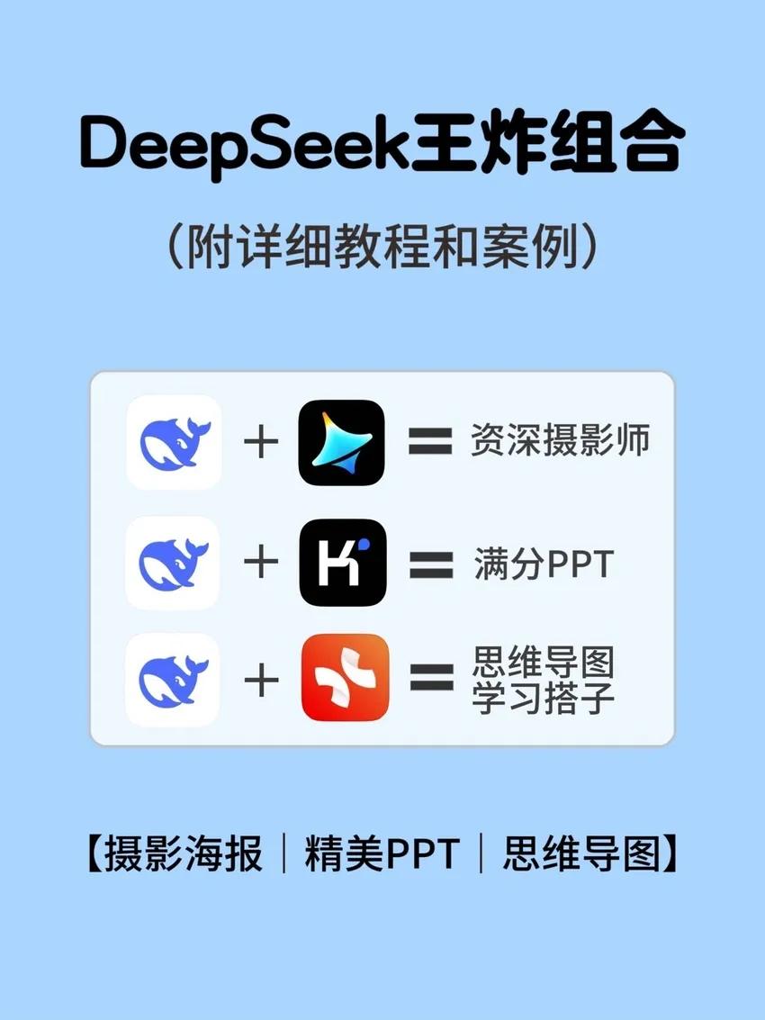 Deepseek王炸组合！用好了效率起飞哦！[星星眼