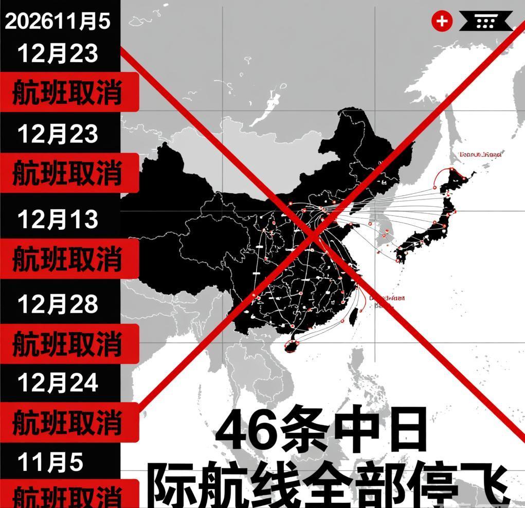 中日航线突然大停飞！两千多航班说没就没，背后水有多深？航班管家刚曝出猛料，明年