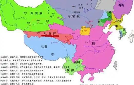 浅谈历史上的吐谷浑吐谷浑的建国史说起来完全是一场兄弟分家的意外。