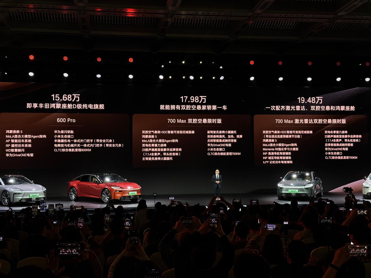 广汽丰田的铂智7开始预售了，简单看下怎么选？入门版（15.68万元起）已标配