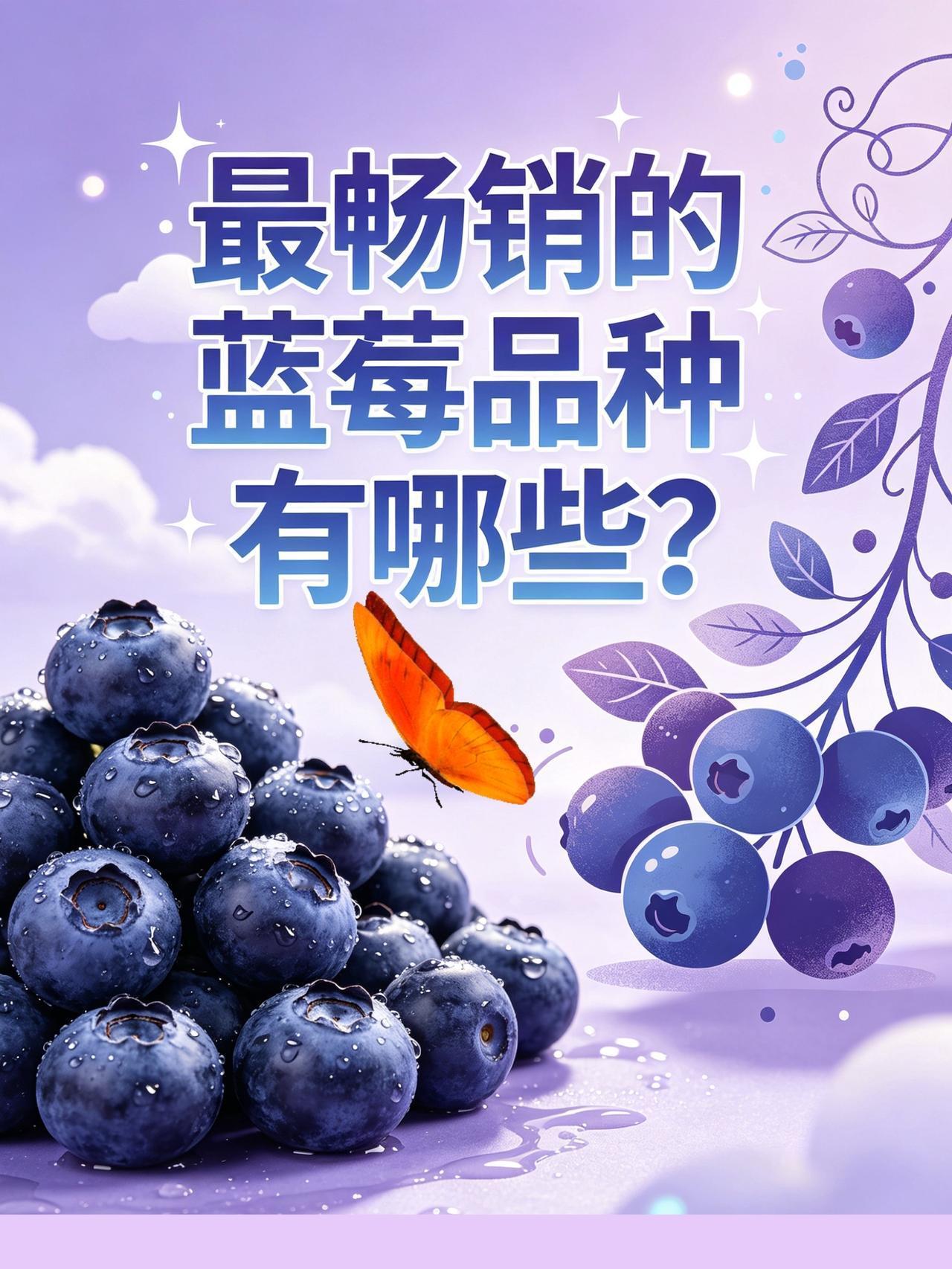 最畅销蓝莓品种来了！蓝莓种植蓝莓品种