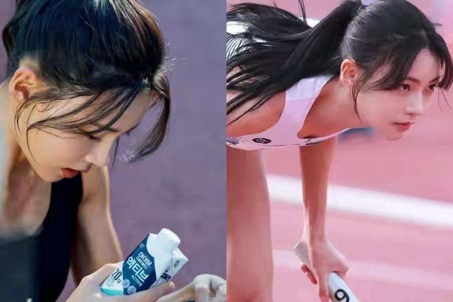 吴艳妮的韩国对手？不，她才是独一无二的田径圈“顶流女神”​