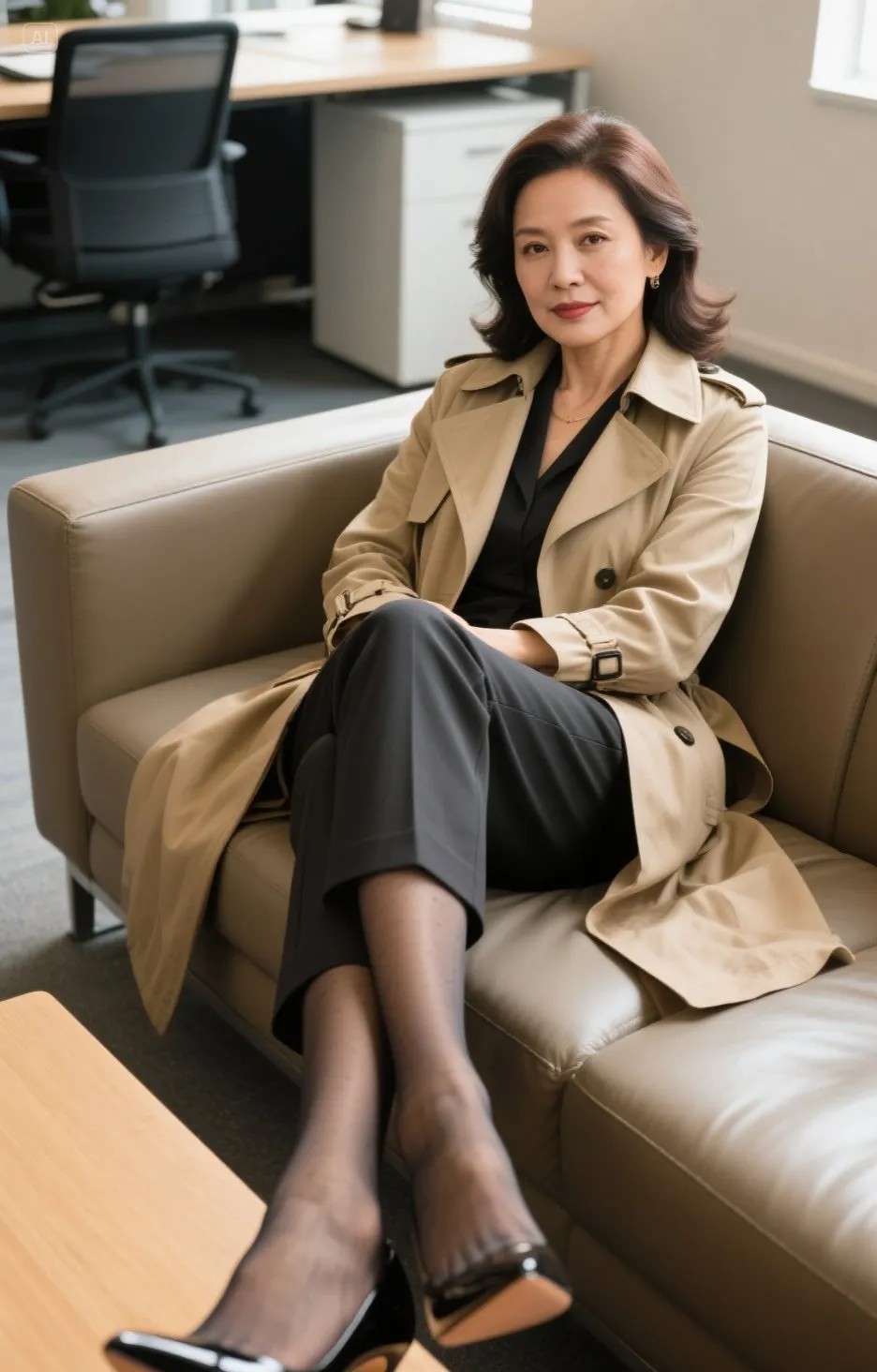 在办公室遇到她，到底是该冷静还是