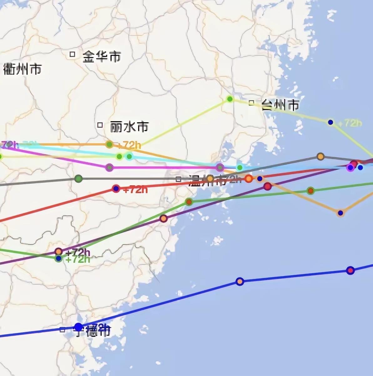 江浙沪的天都塌了。镇海楼一开光，台风全拐弯。本来气象台说今天要下暴雨，我们伞都备