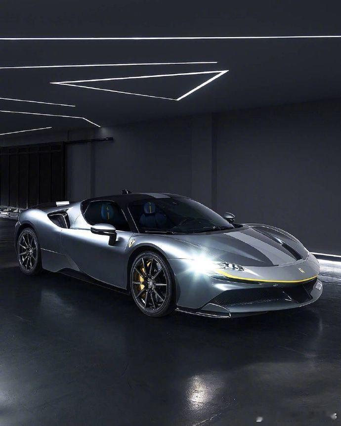 一匹帅气的骏马，法拉利SF90！[赞]全球汽车​​​