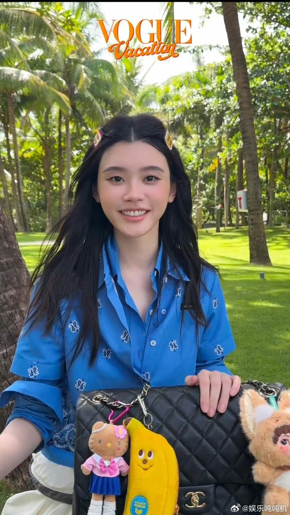 虞书欣虞书欣在内娱到处送娃虞书欣送奚梦瑶同款娃娃嫉妒使我面目全非！奚梦瑶
