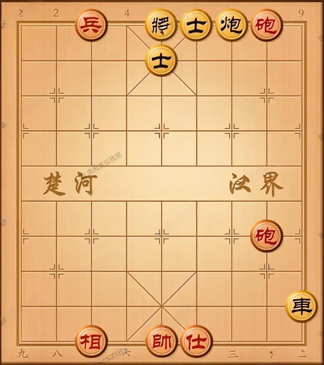 这棋看似简单，实则诡异，很多人就是解不开，里面有很多弯弯绕绕。一炮锁铁闸，一炮