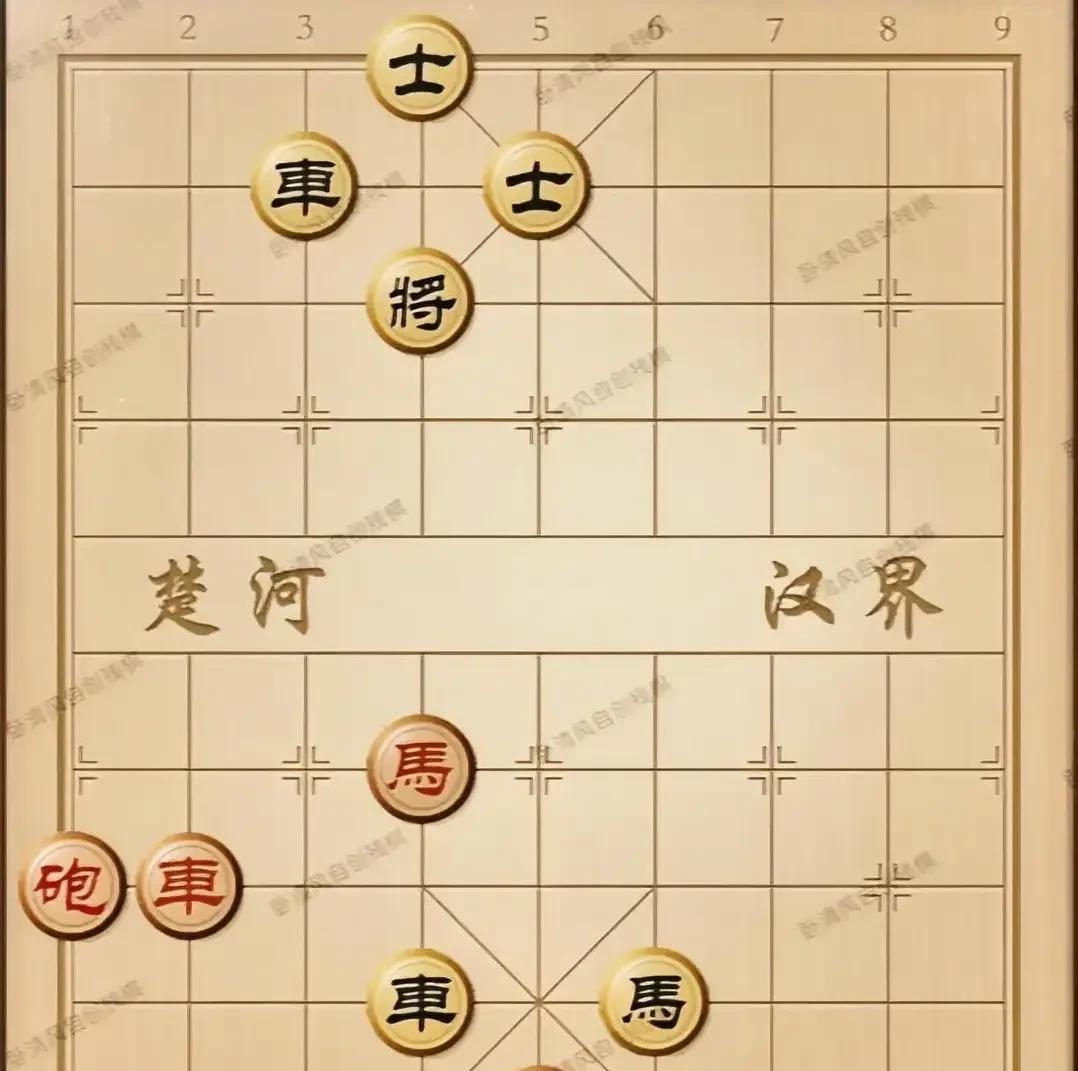 如果你38秒能解开这个残局，那足以证明你棋感之好，水平之高，杀法深不可测。如图