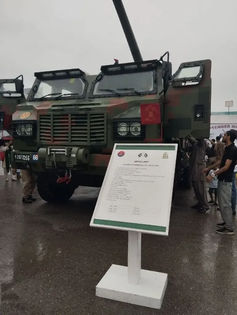 巴基斯坦公开中国的SH-15155mm车载加榴炮的参数，确实引发了不小的关注，
