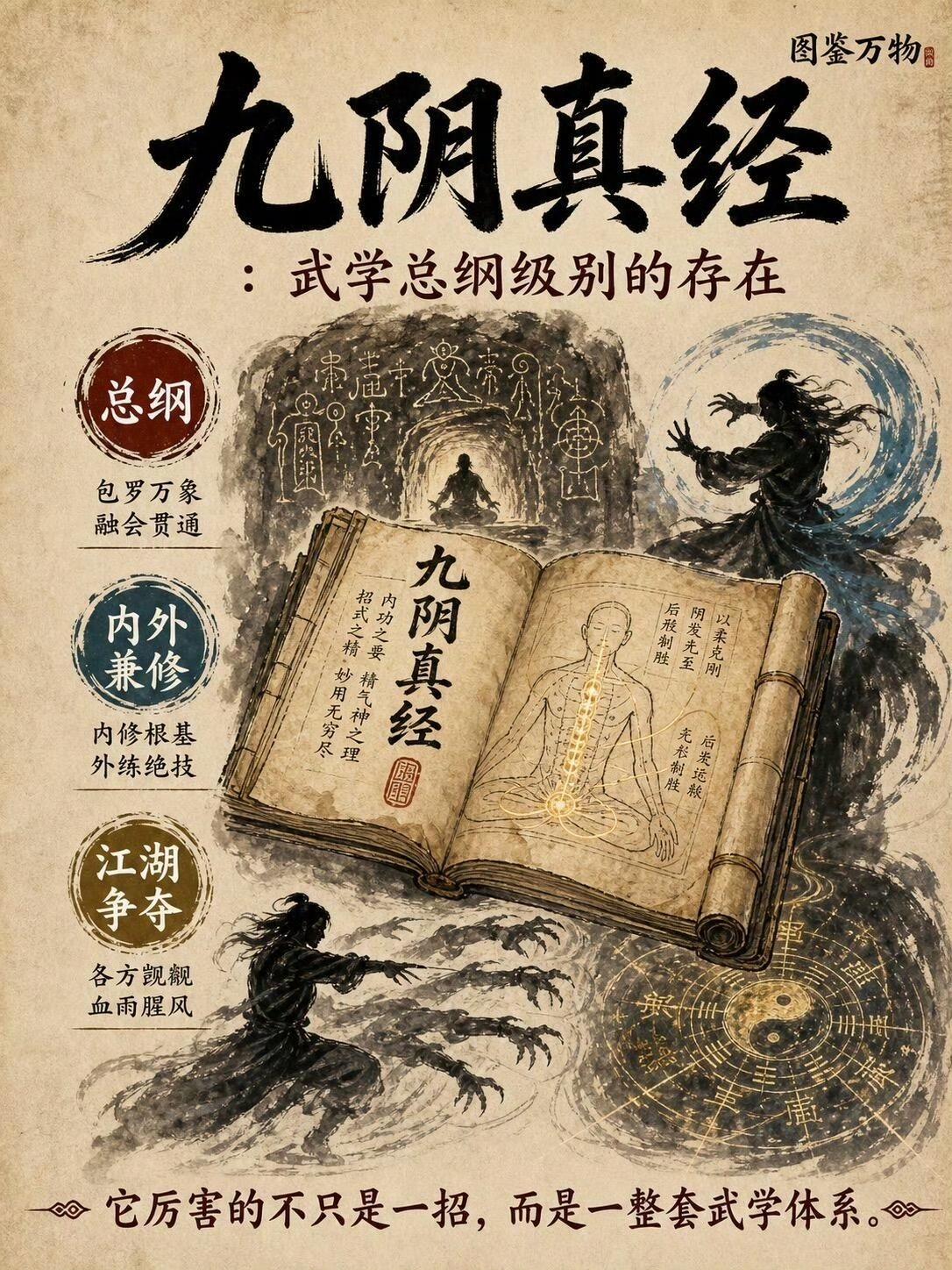 金庸十大神功，看懂武功就读懂人性🔥重温金庸笔下十大绝世武学，每一门武功都