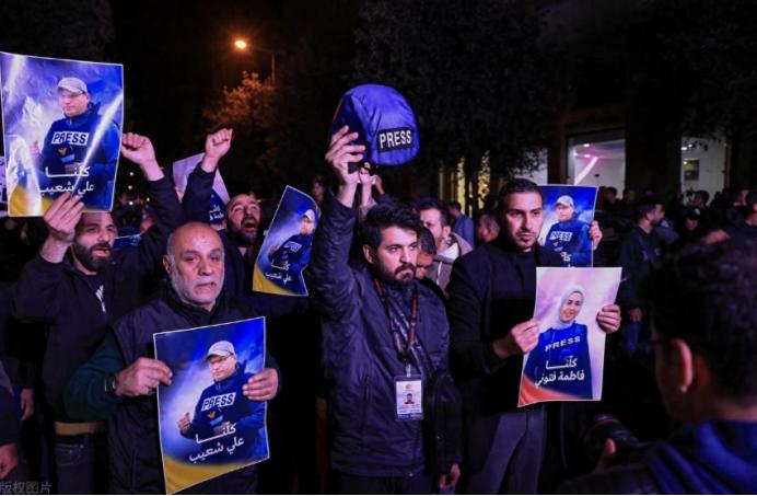 以色列枪杀加沙记者时，西方不出声，现在美国记者也被殴打拘留了 说白了就是看人