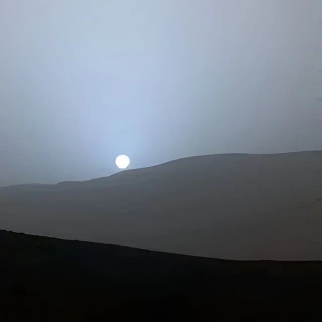 我们是人类历史上第一代看到火星日落真实照片的人​​​