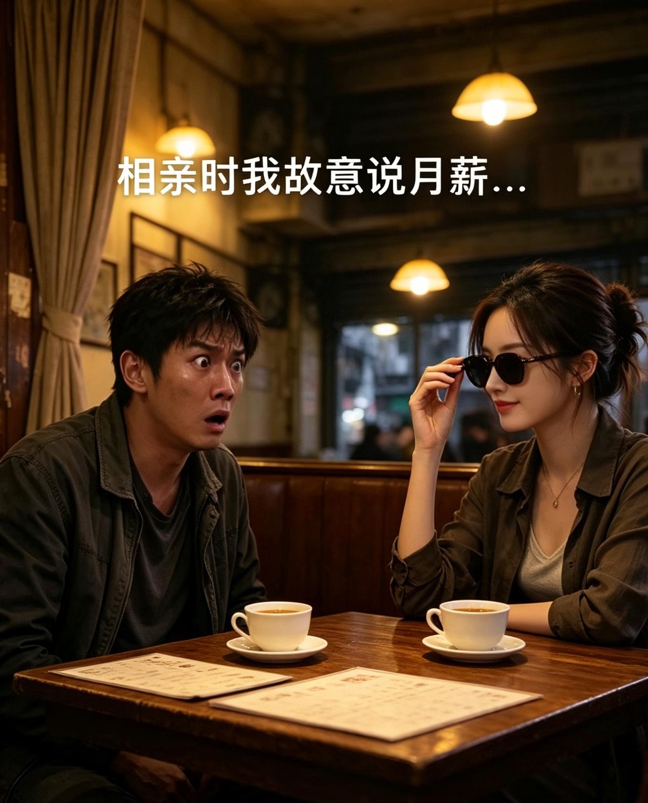相亲我谎称月薪两千、无房无车，本想劝退对方，美女摘下墨镜，竟是我暗恋十年的董事长