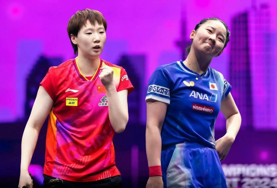 CCTV5直播：王曼昱VS日本张本美和、陈幸同VS日本佐藤瞳！北京时间10月