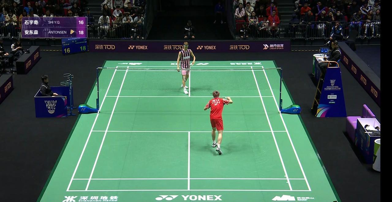 石宇奇第二局打崩世界第三安东森，让对手仅得7分，强势夺取天王杯冠军，收获120