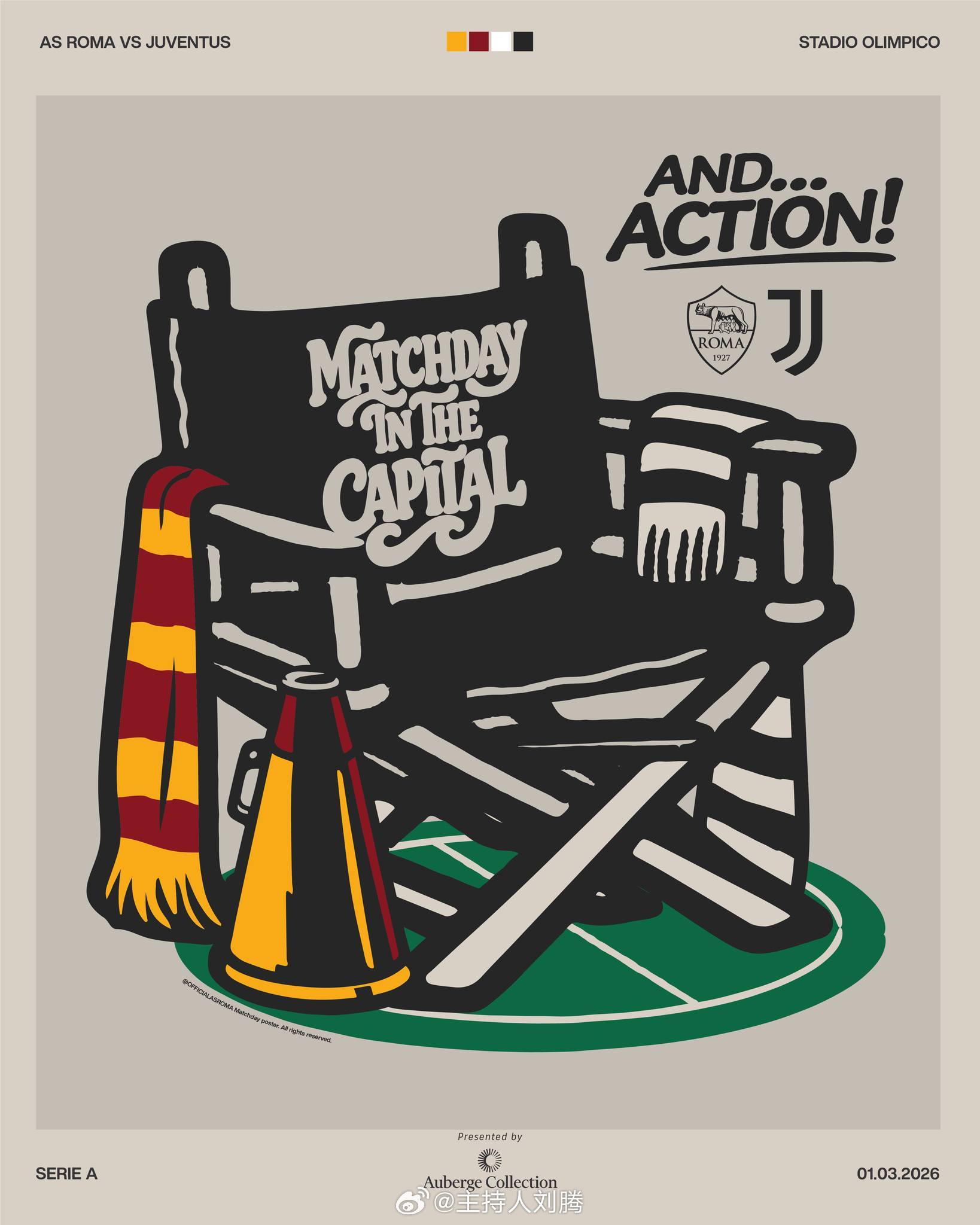 罗马vs尤文图斯27:15，搭档解说25-26赛季意甲联赛第27轮：罗马vs尤