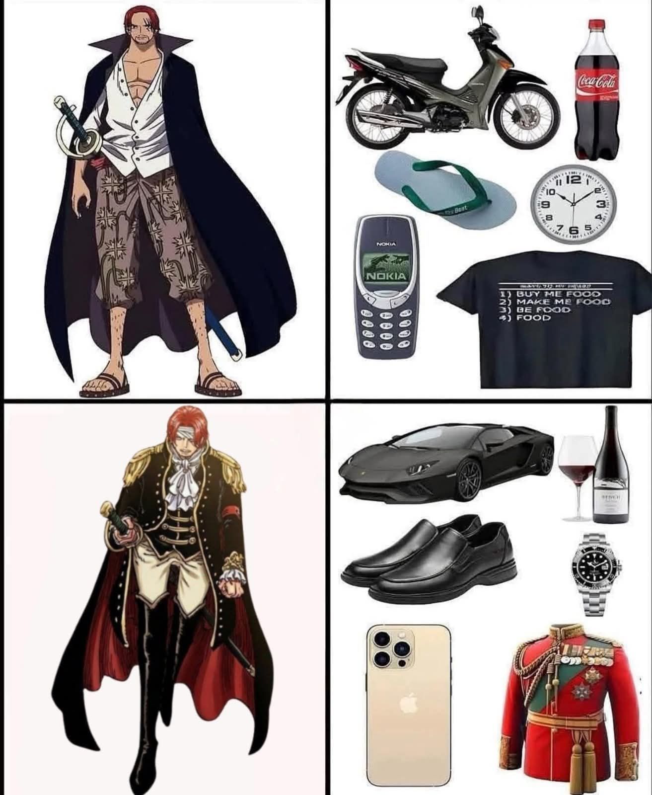 海贼王海贼王氪金后的香克斯