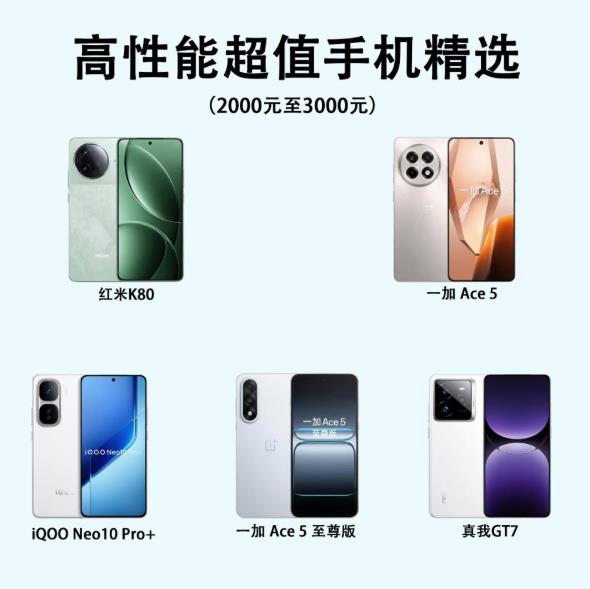 买手机不踩雷，这五款手机很适合大学生！有很多同学在纠结，预算在2000元至3