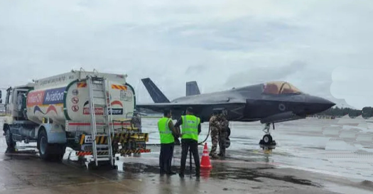 英国皇家空军F-35B飞行员拒绝在印度机场下飞机