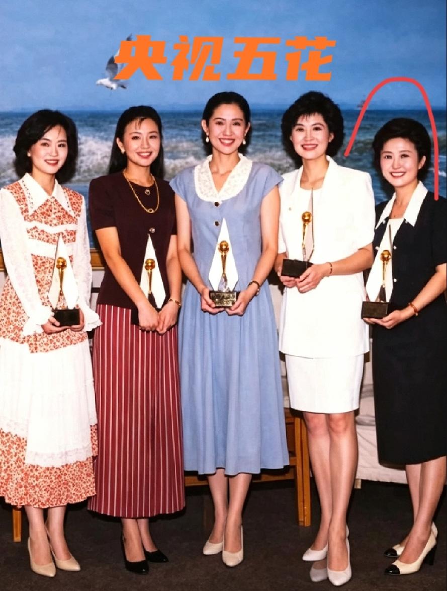 央视五花，你能认出几个？这张是1993年首届金话筒奖的经典老照片，网上很多人叫