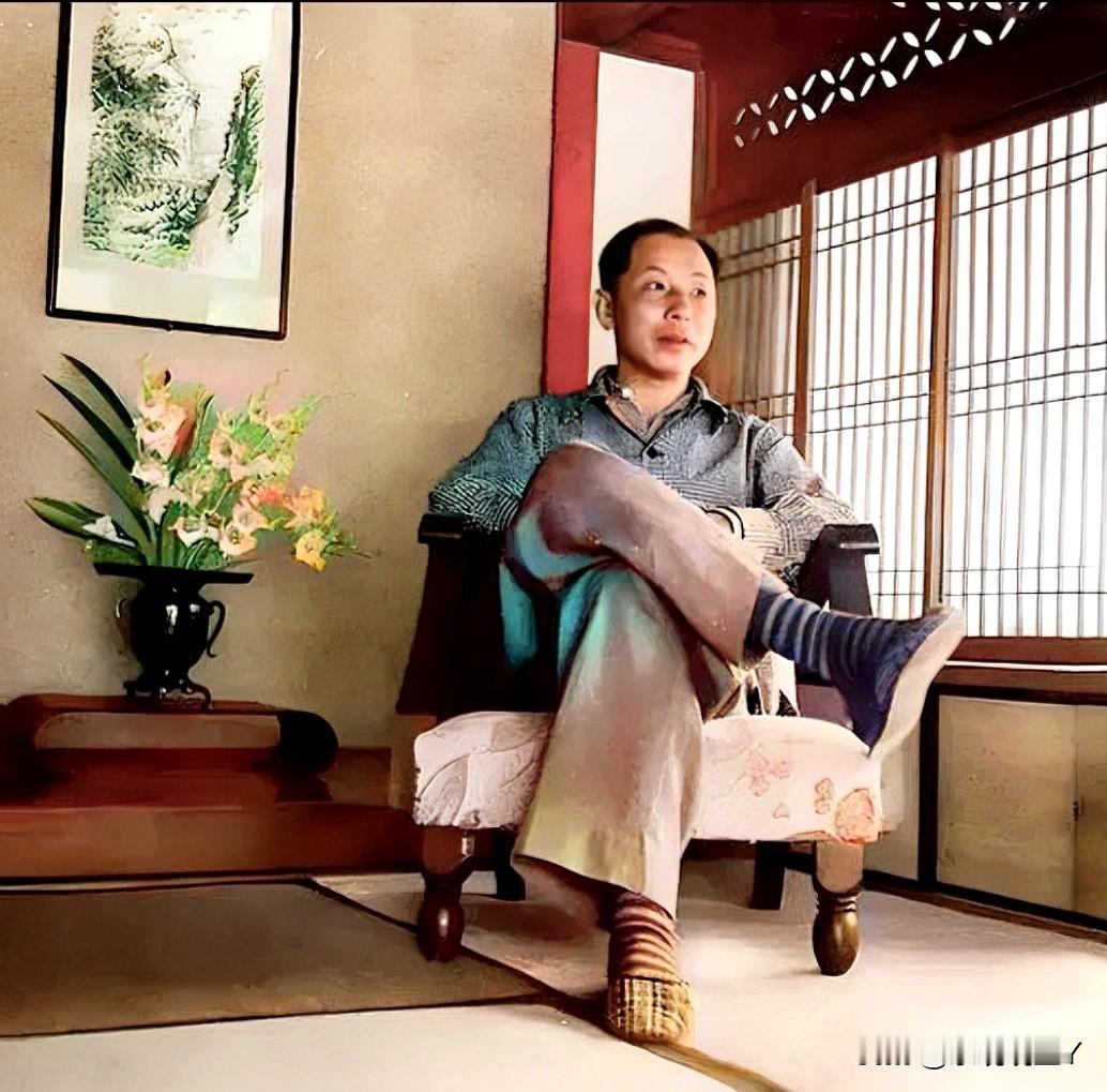 这便是1947年张学良幽禁在台湾时的真实样貌，这不是演戏，也不是演员饰演！而是他