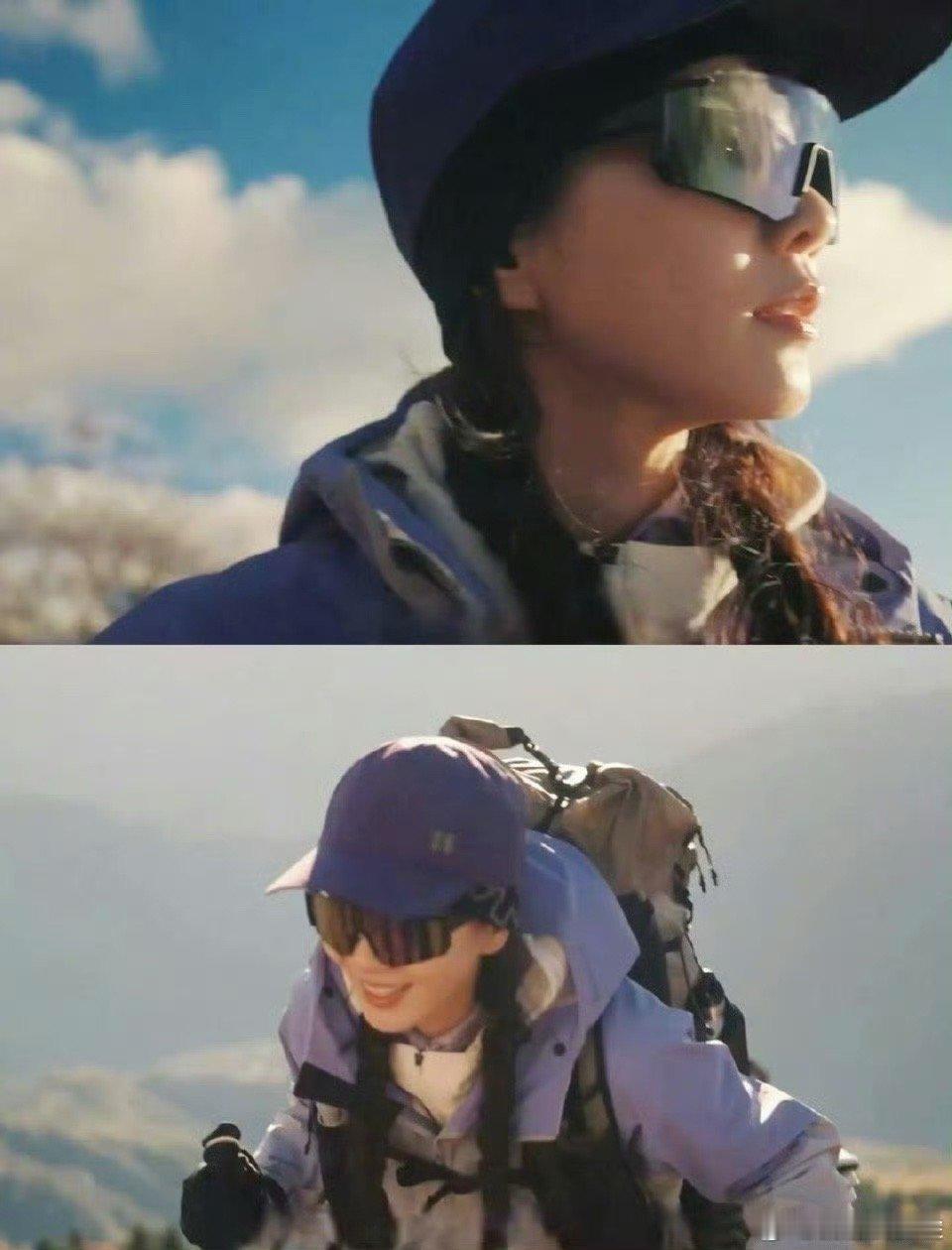 刘诗诗惊人的体力哈哈哈哈哈哈哈真的刘诗诗惊人的体力和肺活量，重装前行状态却依然