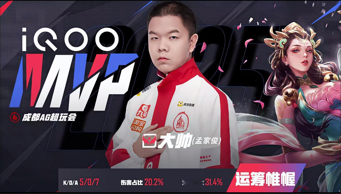 大帅好强怎么评价大帅今天是冲着fmvp去的？轩染的fmvp又要没了吗​​​
