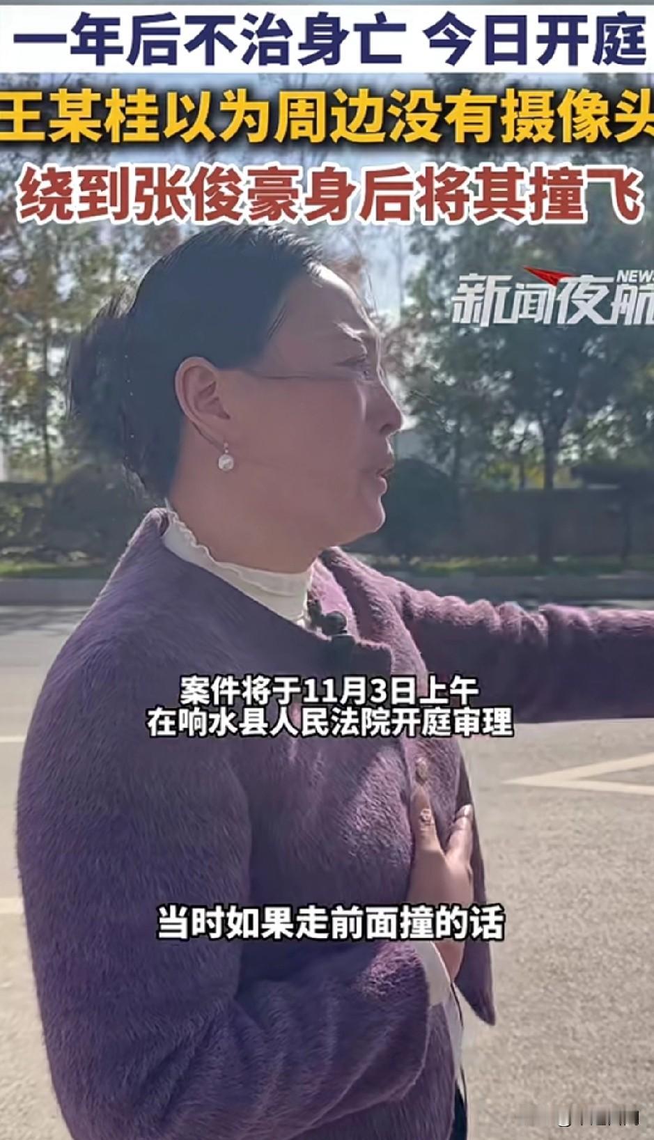 如果定性为故意，那保险是不管了！张俊豪母亲：“他以为这里没有摄像头对吧，但是那