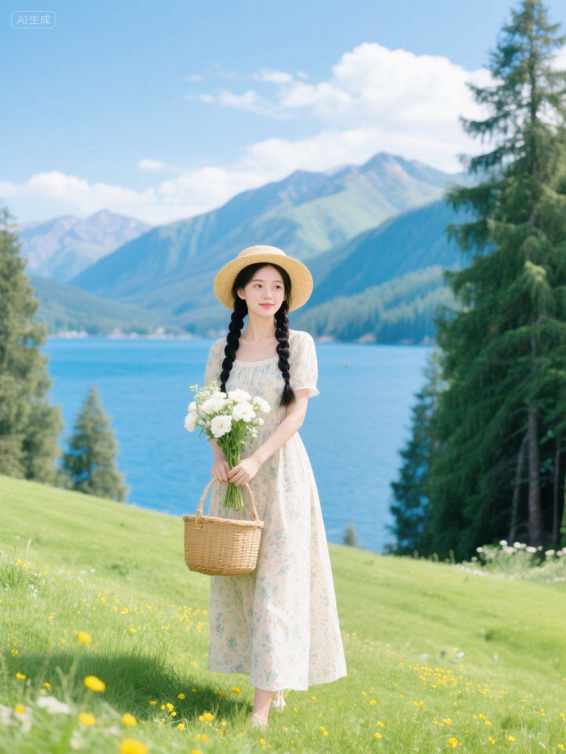 即梦AI 唯美 作品分享 自然美景 小清新治愈系