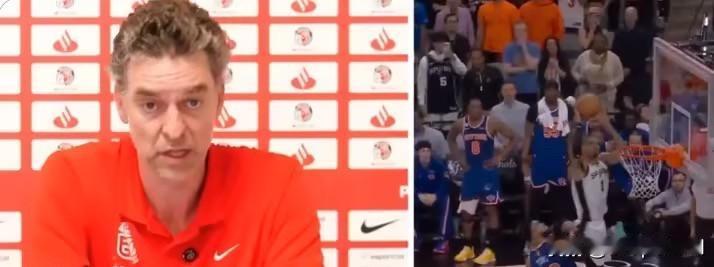 前NBA球星保罗·加索尔在接受采访时，谈到了文班。加索尔表示：“只要文班亚马