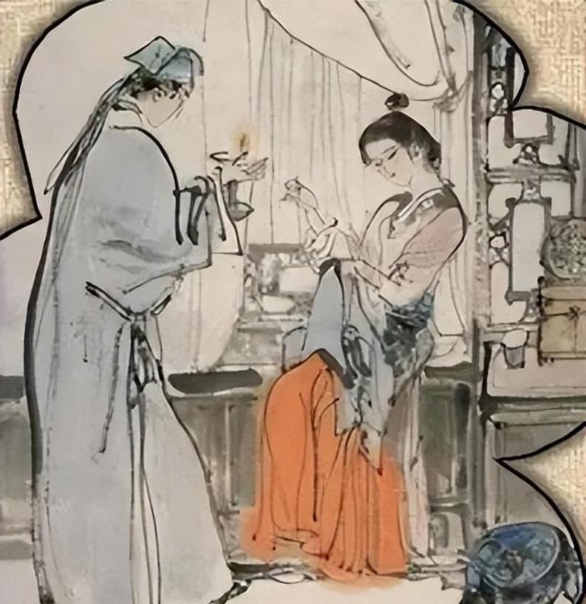 古代有一个农妇，生得十分漂亮，每当地主到她家收租时，会趁着对方丈夫不在调戏她。虽