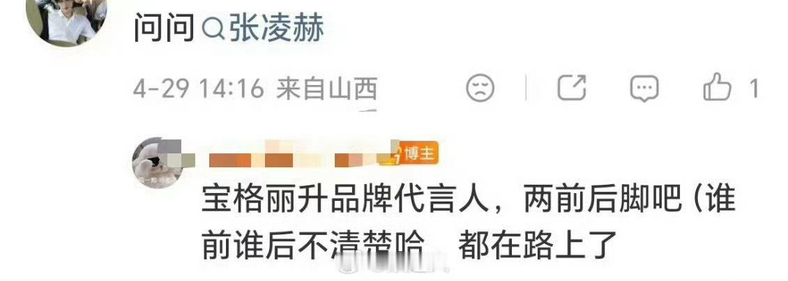 网传张凌赫宝格丽升品牌代言人👏