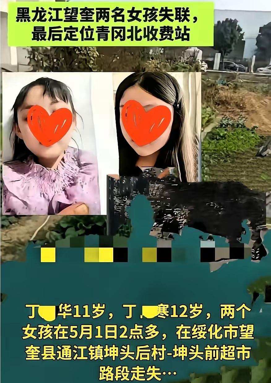 5月1日下午，两个女孩揣20块钱出门买糖，却永远没能走回那500米的回家路。