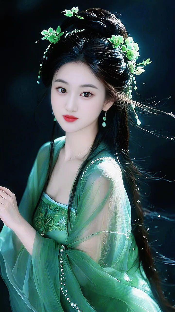 古风妆容有多美汉服汉服灵动美汉服里的古风雅韵汉服小姐姐