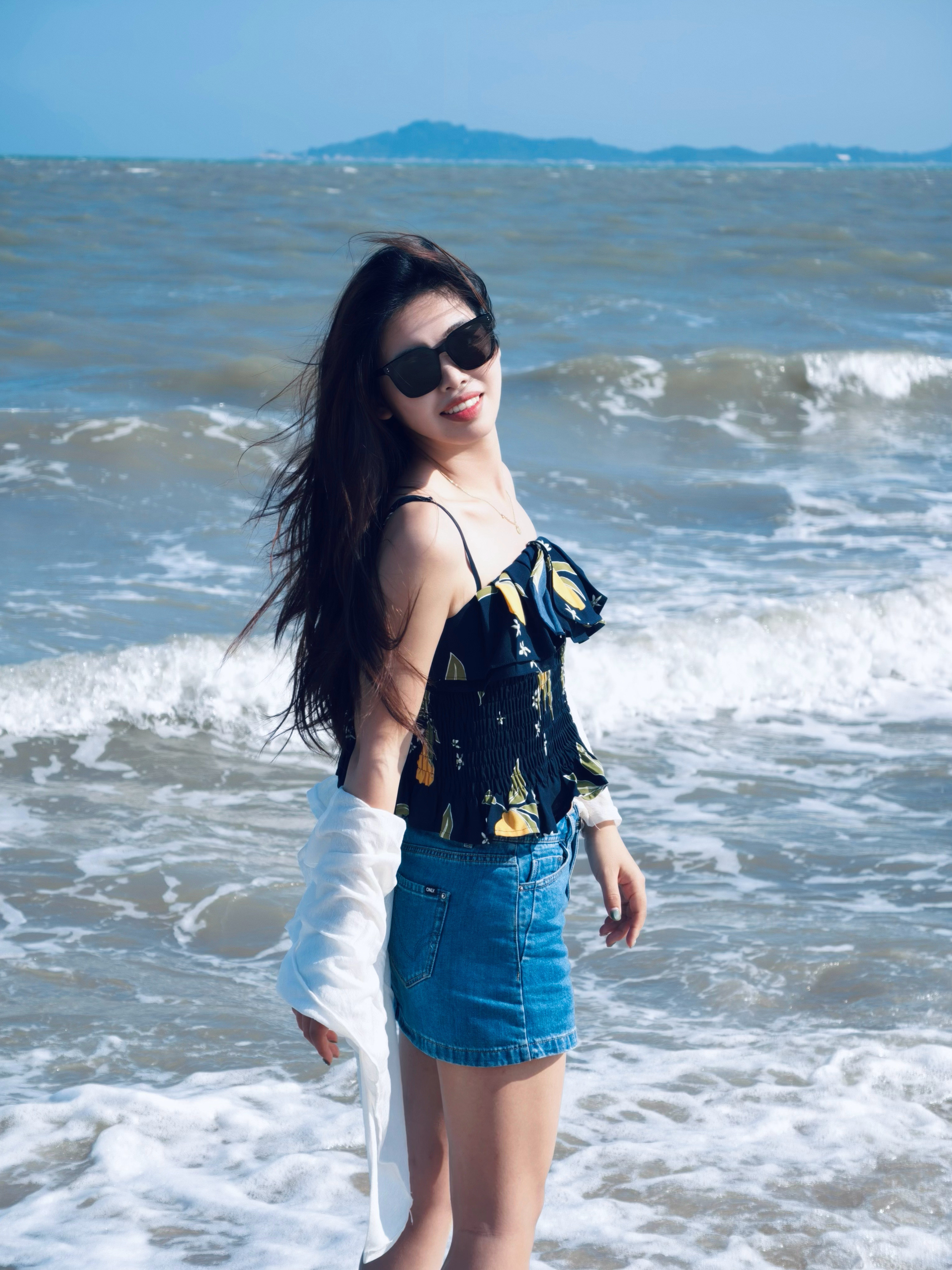 早早早上好啊！！来自厦门黄厝海滩的live来咯来海边一定要春秋来不然太热热热