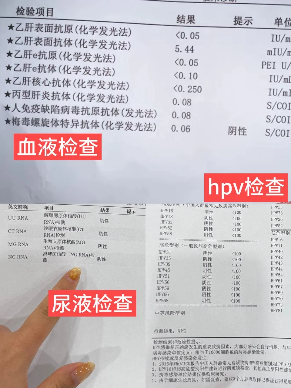 前任玩的很花，性病八项+hpv检查怎么查教程