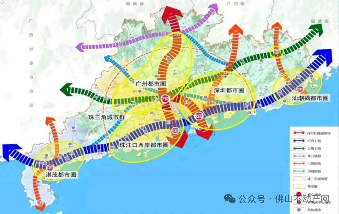 广东高铁规划，别忘了粤西南和粤西北的父老乡亲！而且很多是人口超百万的地方！应该建